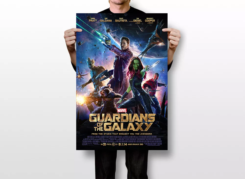 Star Lord Guardians of the Galaxy Art Print Decor - POSTER 20x30