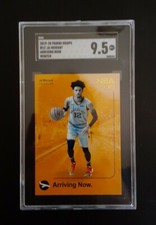 SGC 9.5 2019-20 Hoops Ja Morant Arriving Now Winter ROOKIE