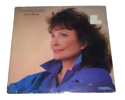 ''STILL SEALED'' VINYL LP by LORETTA YOUNG ''JUST A WOMAN'' (1985) FOLK, COUNTRY