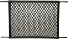 Prime-Line PL 15518 Storm & Screen Door Grille, Black Plastic - Quantity 1
