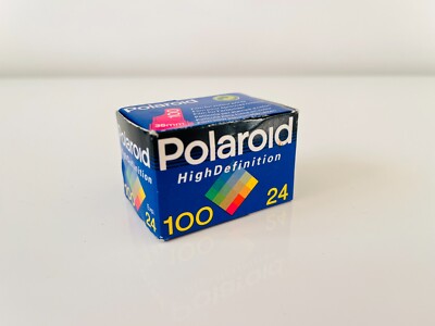 Polaroid High Definition ISO 100 Film 24 exp 1998 Neu in Box Lomography