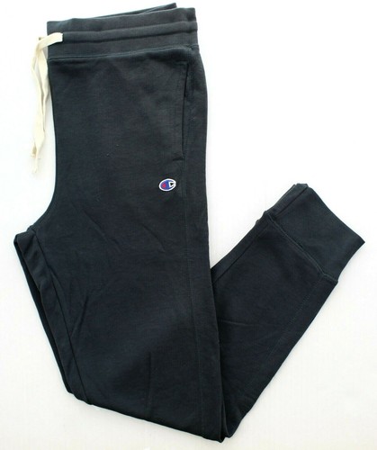 Champion Men's Jersey Joggers Lightweight Activewear Pants Cuffed Ankles Pockets - Picture 15 of 16