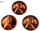 1950+1951+1952 Lincoln Wheat Penny Cent Lot ~ Gem Proof (red) ~ 3 Coin Set