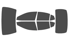 Made in USA Custom Cut Car Tint – ASWF CarbonS – All Window Kit – Cars & Trucks