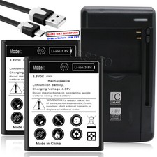 3770mAh Battery or Travel Charger For Motorola Moto E5 Play Cruise XT1921/2/3/6