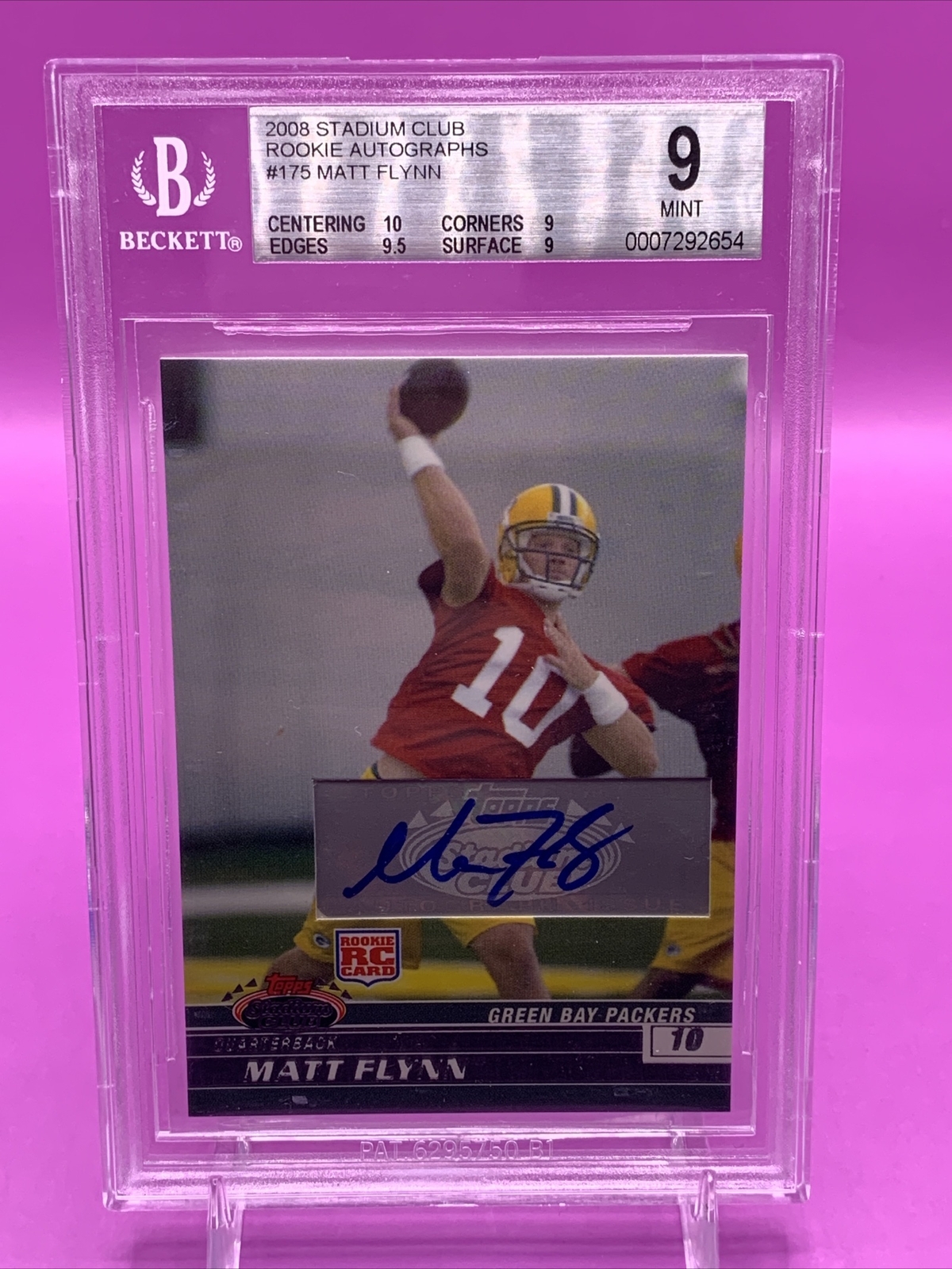 Matt Flynn Upper Deck Green Bay Gamers #20 Base