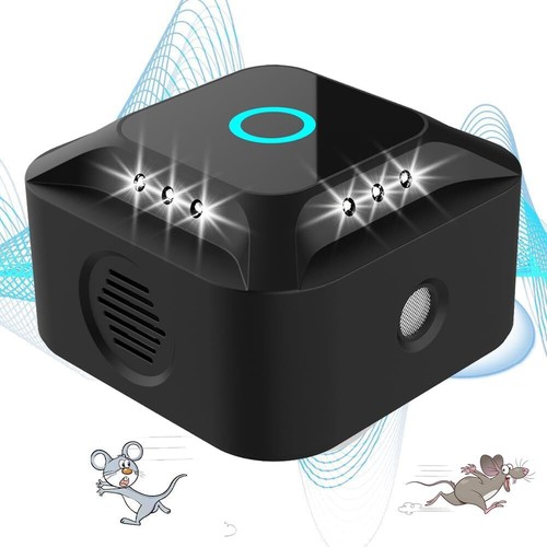 Mouse Repellent 360° Ultrasonic Pest Repeller Rat Repellent LED Rodent Repeller - Picture 18 of 20