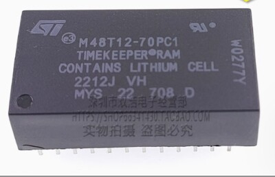 ST M48T12-70PC1 DIP-28 SRAM 12K Non-Volatile 70 ns Access Time RH