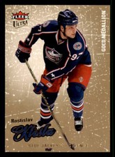 2008-09 Ultra Gold Medallion #134 Rostislav Klesla Columbus Blue Jackets