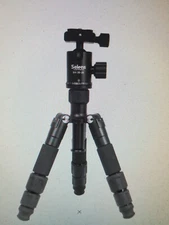 Selens TA-319 Mini Tripod Black Monopod with Ball Head