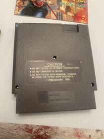 Ninja Gaiden II 2 The Dark Sword of Chaos Nintendo NES With Manual Authentic