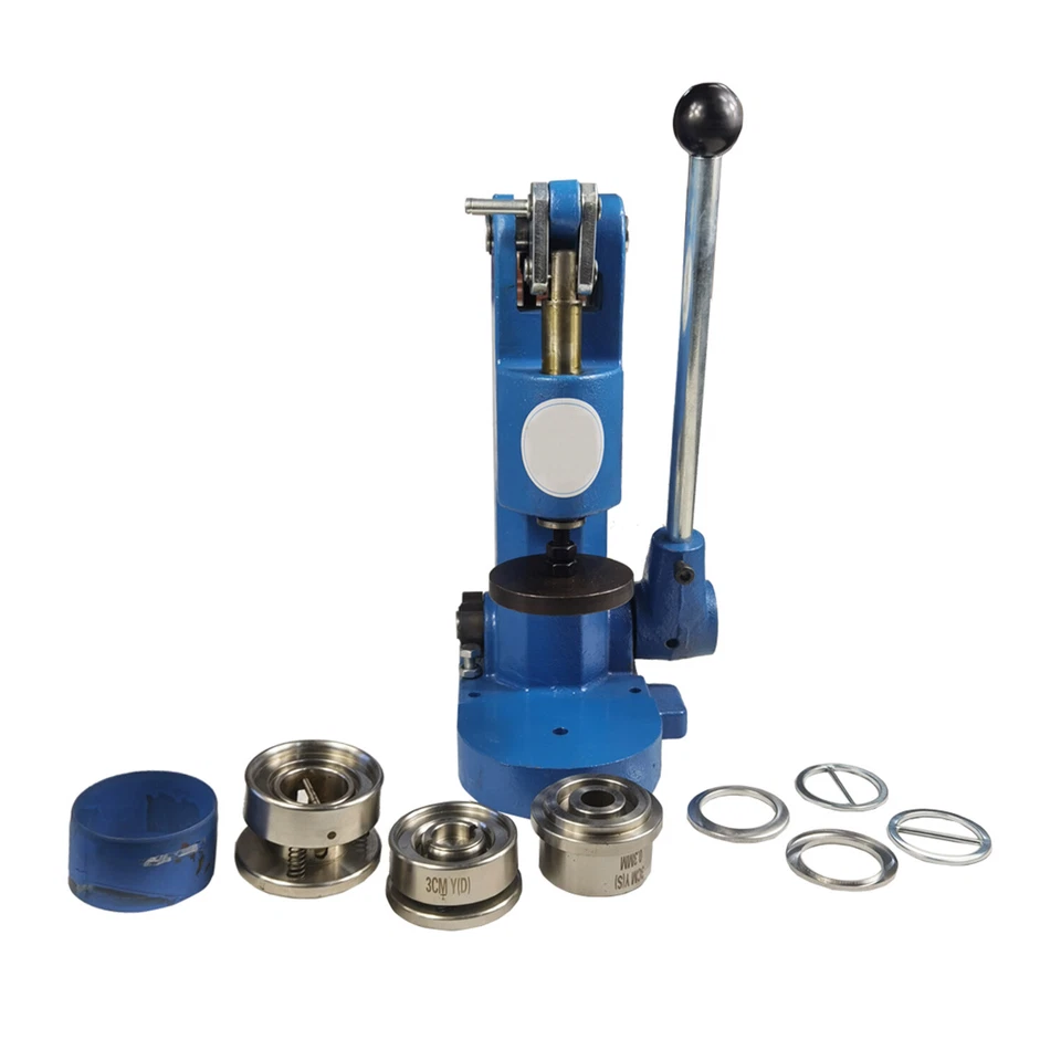 Self Cover Button Mould Tool Setter Die Machine for Professional Button Making - Image 4 of 4