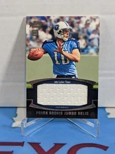 2011 Topps Prime Prime Rookie Jumbo Relics /318 Jake Locker #PRJ-JL Rookie RC
