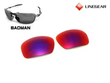 LINEGEAR UV420 Tanzanite - Non-Polarized Lens for Oakley BADMAN [BM-TN]