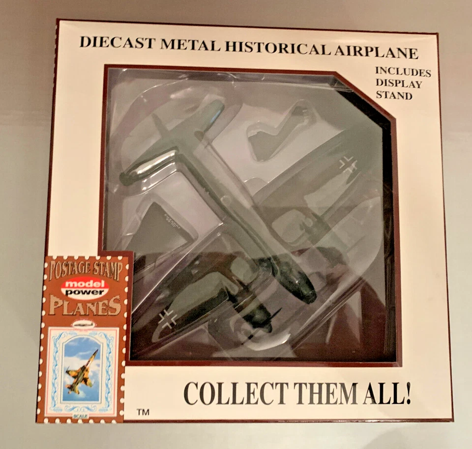 JUNKERS JU 88 Bomber. Die Cast Metal. German WWII. 1:98 scale. New in Box. Mint - Image 4 of 4