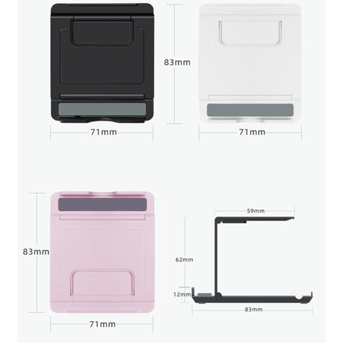 Folding Adjustment Bracket Creative Desktop Phone Holder Portable - 第 8/12 張圖片