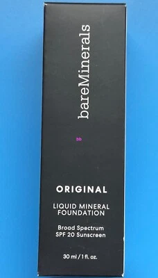 bareMinerals Original Liquid Mineral Foundation 1 oz Medium Beige 12 EXP SEPT22