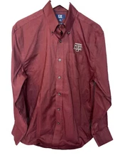 Cutter & Buck Maroon Texas A&M Aggies Men’s Size Medium Long Sleeves