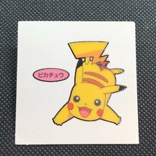 Pikachu Pokemon Mini Sticker Seal Nintendo Japanese Very Rare Japan F/S3