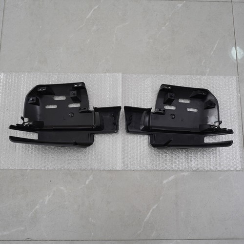 2PCS Side Mirror Frame Cover Trim Bezel W/ Light Hole For Ford F150 2015-2020 - Foto 5 di 12