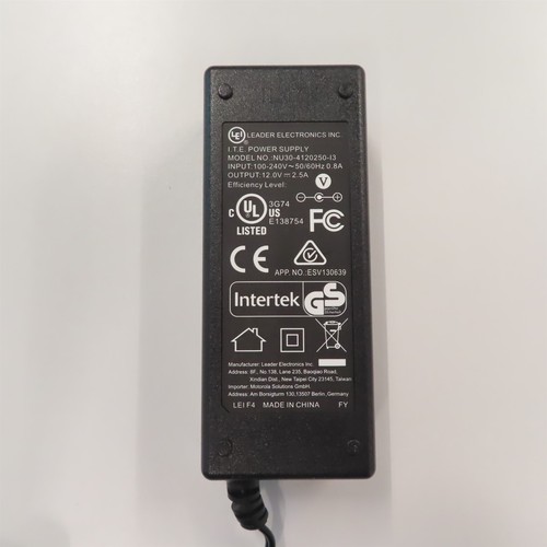 Motorola FHN7469A Assyp/SMCD 5000 Deskset RGU Netzteil MCD FHN7469AS 12V 2,5 - Bild 3 von 3