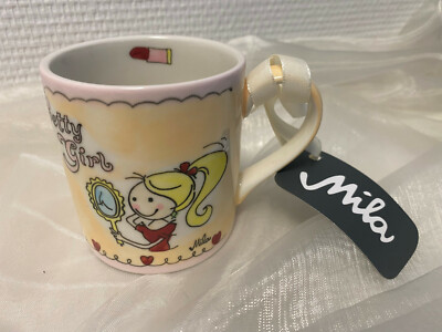 Mila Design - Edle Tasse  * Pretty Girl - 