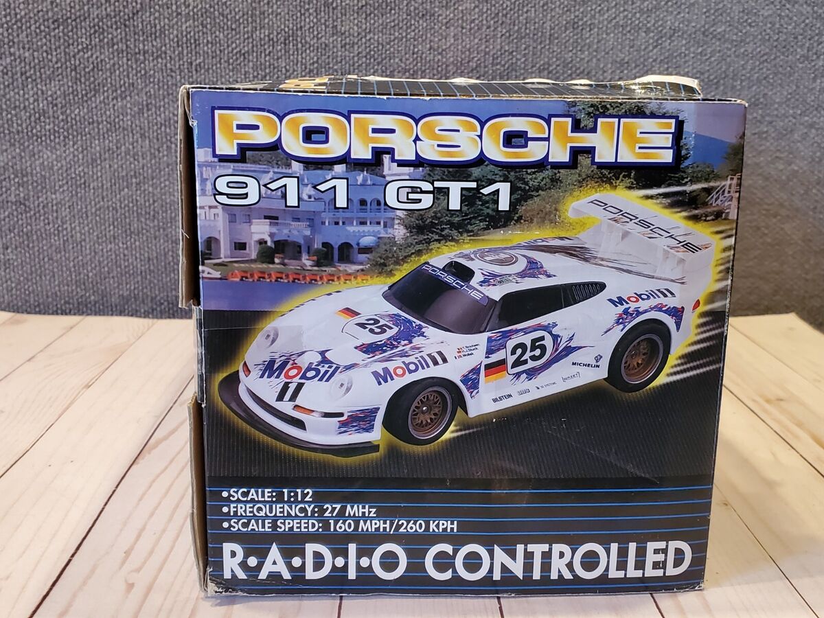 1996 Porsche 911 GT1 Digitcon Mobil 1 Race R/C Car 1:12 1996 Porsche 911 GT1 Digitcon Mobil 1 Race R/C Car 1:12
