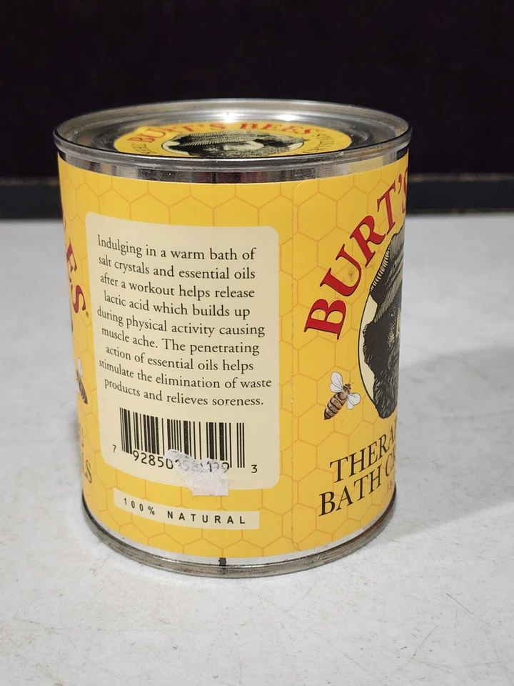 NEW AND SEALED Burt's Bees Therapeutic Bath Crystals 1 lb - Image 3 of 4