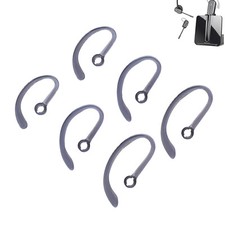 6pcs S/M/L Plantronics Gray Earhooks/Earclip for SAVI CS540 W740 W745 W440