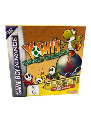 GBA Yoshi's Universal Gravitation / ヨッシー Yoshi's Universal Gravitation | Nintendo Game Boy Advance