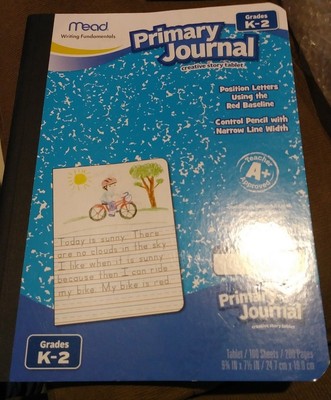 6 Mead Primary Journal Creative Story Tablet Grades K-2b Brand New