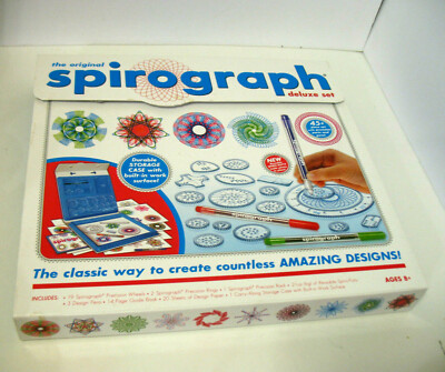 Spirograph Award Winning Deluxe Design Kit - 45 Piece Set