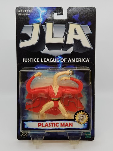 Hasbro JLA Justice League Figur - Plastic Man - MOC MIP Neu