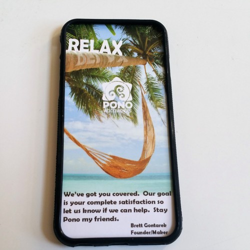Sonix Pono Woodworks Hawaiian Koa Wood Flowers Etched Apple iPhone 6 6s Case NEW - Picture 7 of 7