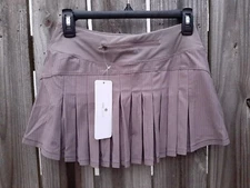 CRZ YOGA Back Pleated Golf , Tennis Skort ~ Lilac Purple XXS NWT