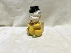 Vintage Shawnee Pottery Pig W/ Top Hat and Bow Planter