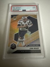 Tom Brady 2021 mosaic honeycomb PSA 9