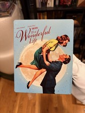It's a Wonderful Life Zavvi UK 4K UHD Blu-Ray Steelbook