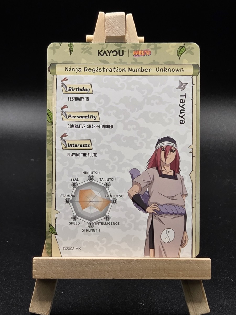 Naruto Kayou Tayuya NRSA03–SR–011L2 Series 3 Chapter Jin | eBay