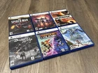Lot Of 6 Sony PS5 Games - Spider Man - Horizon Forbidden west - Demon Souls
