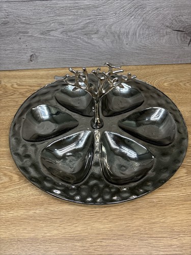 Michael Aram Handmade Tree of Life Seder Plate Platter 12.75x6.5” - Picture 2 of 7