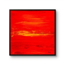 MENA'S 8"X8" ORIGINAL LANDSCAPE ART CANVAS