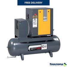 SIP Rotary Screw Air Compressor with Dryer 400V 3-Phase 200L 5.5hp 20.5CFM 60dB
