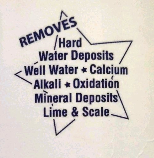 Bring It On Cleaner Hard Water Stain Remover 16 0z Soap Scum Calcium Lime Scale