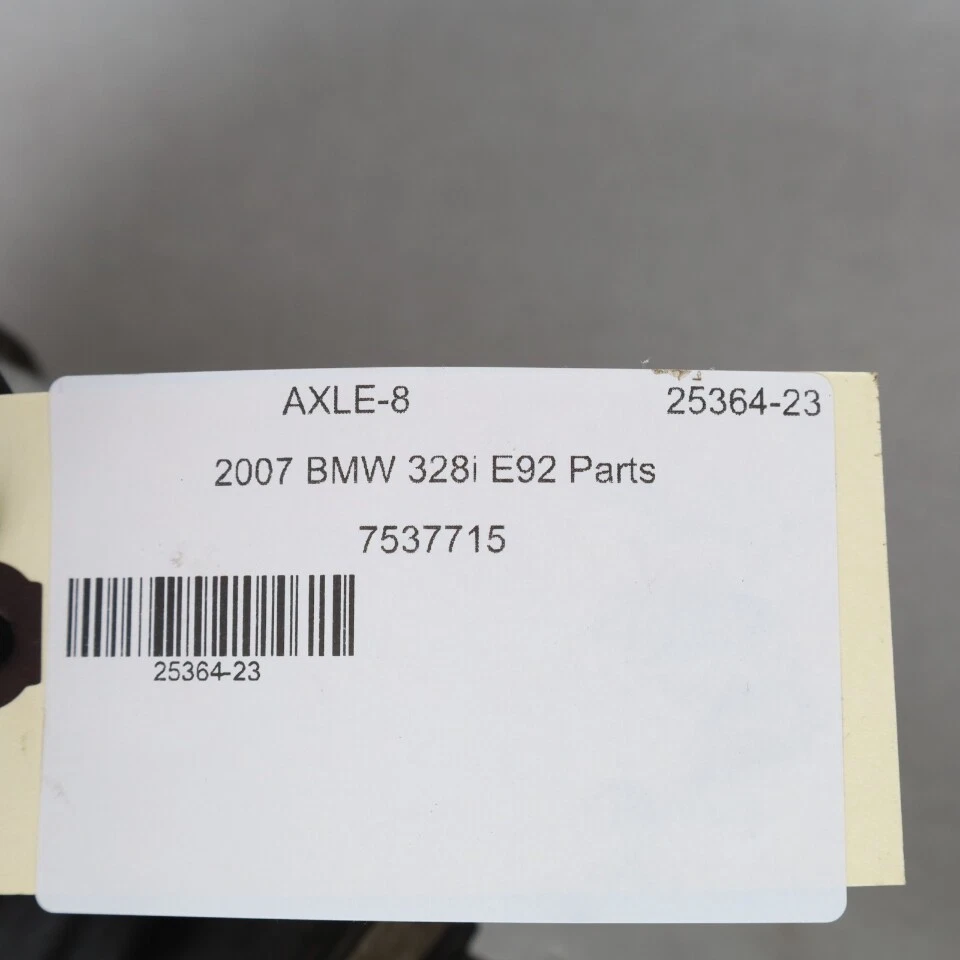2008-2013 BMW 128i 328i Eixo Traseiro Esquerdo Junta CV 33217537715 OEM Usado - Imagem 4 de 4