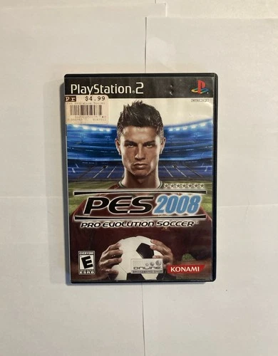 PES Pro Evolution Soccer 2008 (PlayStation 2) PS2 Tested CIB Insert Ronaldo