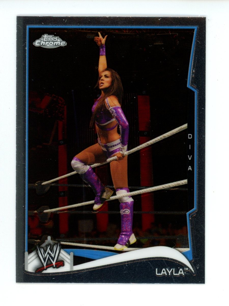 2014 Topps Chrome WWE Layla #79