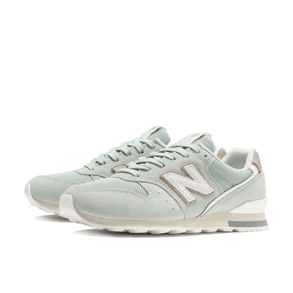 Taille femme New Balance WMNS 996 daim vert largeur D W9967LA - Photo 2/4