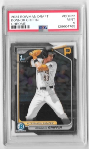 2024 Bowman Draft - Chrome 1st Konnor Griffin #BDC-22 PSA 9