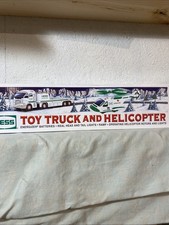 HESS TRUCK AND HELICOPTER  2006.    REAL HEAD AND TAIL LIGHTS  -  RAMP -